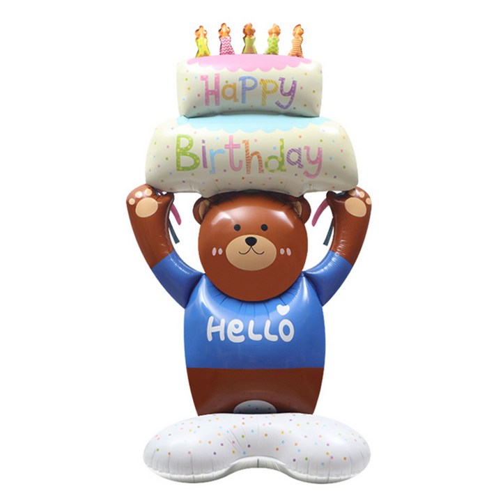 초대형 빅사이즈 생일 축하 은박풍선 5종