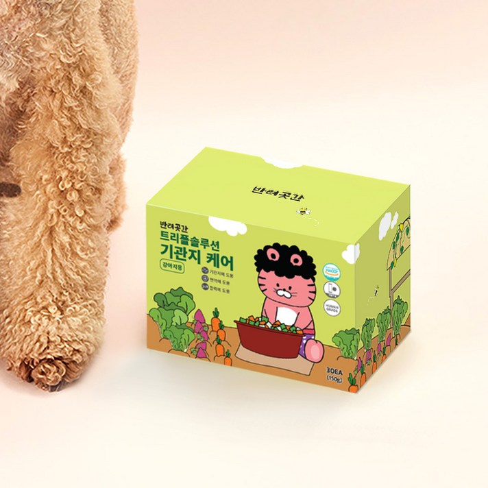 반려곳간 강아지 기관지영양제 트리플솔루션, 1개, 150g, 호흡기기관지