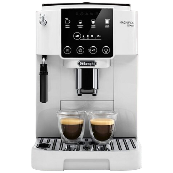 카푸치노잔원두 증정드롱기 전자동 커피머신 롱 화이트 KRECAM220.20.W