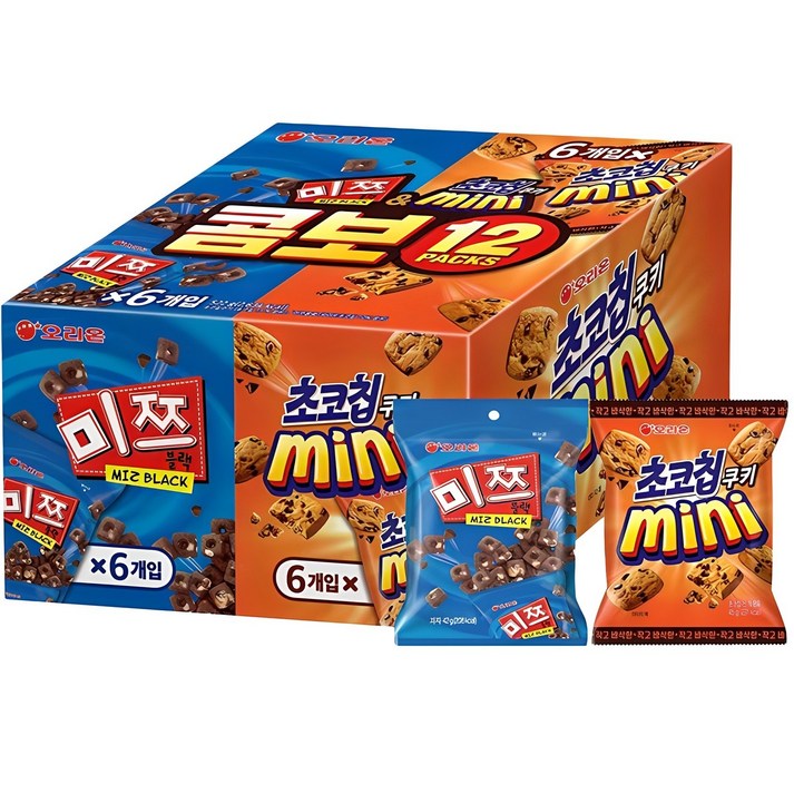 오리온 콤보 12 PACKS 과자세트
