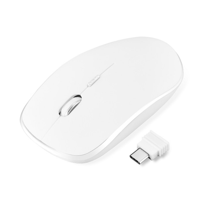 엑토 라인 타입C 무선마우스 MSC-194, MSC-194, 화이트