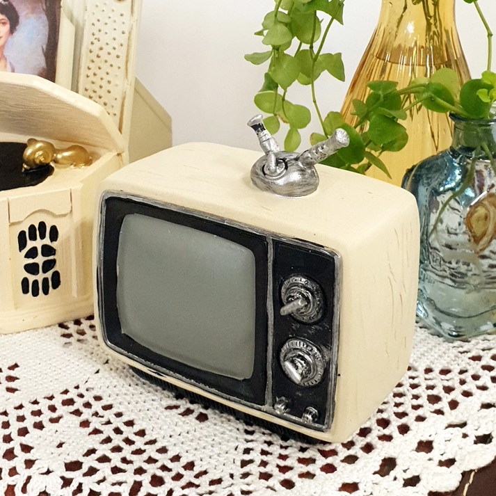컨츄리아이템 레트로 텔레비전 데코 소품 컨츄리아이템 레트로 텔레비전 데코 소품