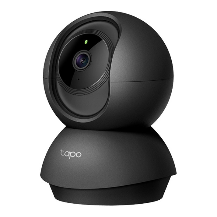 티피링크 300만화소 회전형 스마트 홈 보안 WiFi 카메라 실내용 블랙