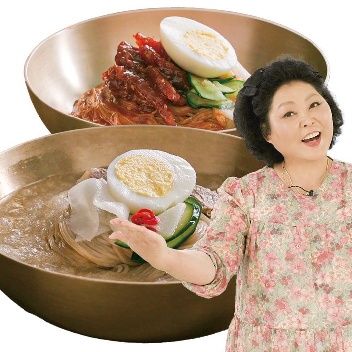 홈쇼핑방송이순실의 평양냉면 메밀면20봉냉면육수10봉비빔장10봉 20인분