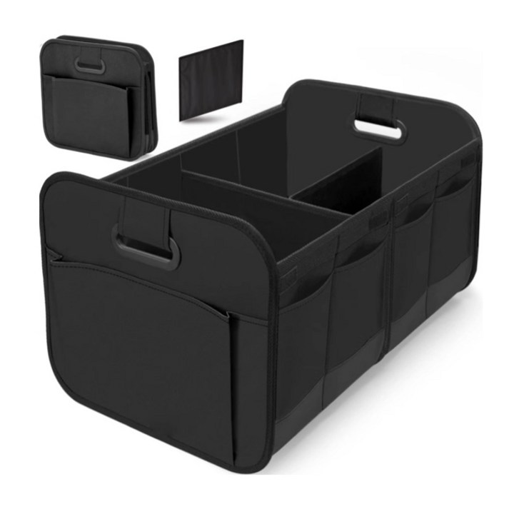다용도 폴딩형 접이식 자동차 트렁크 정리 수납함 세차가방 60X37X31cm