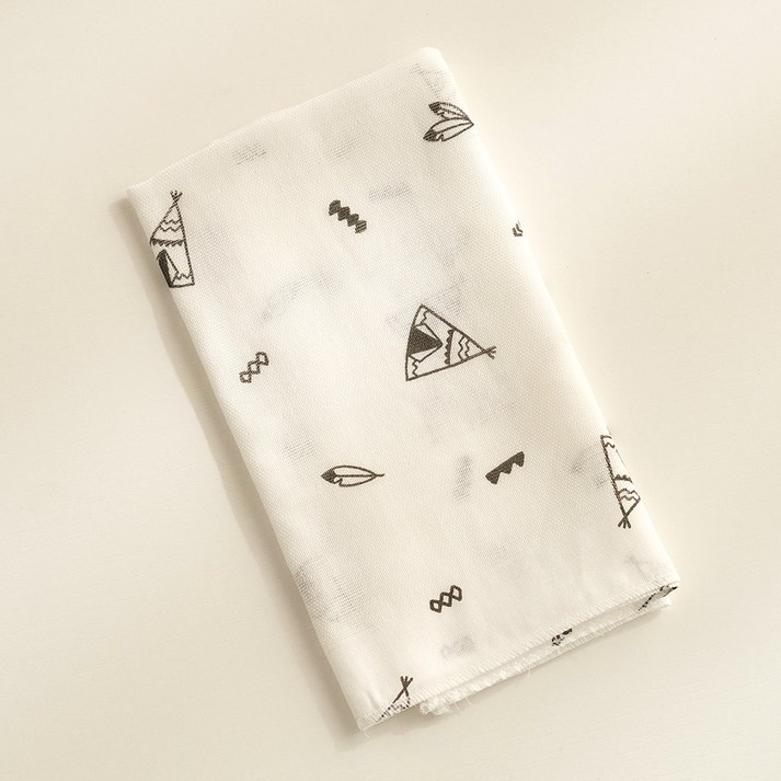 리에또 부드러운 밤부 신생아 손수건 5매