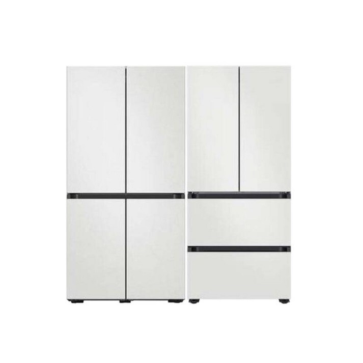삼성전자 삼성 비스포크 냉장고 김치냉장고 세트 코타화이트 RM70F63R2ARQ42DB94R201 313349
