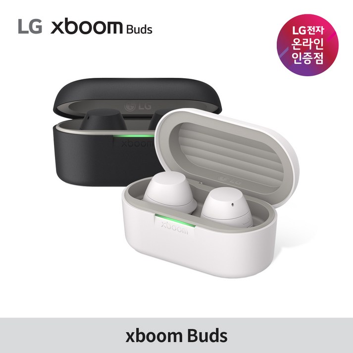 LG전자 엑스붐 버즈 XBOOM BUDS 무선 블루투스 이어폰 TWS, 멀티 페어링, 생활 방수, 그래핀 드라이버, 블랙A225