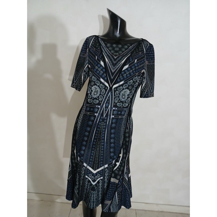 [중*고] 오브제 패턴 프린트 원피스 55 (NB11278)