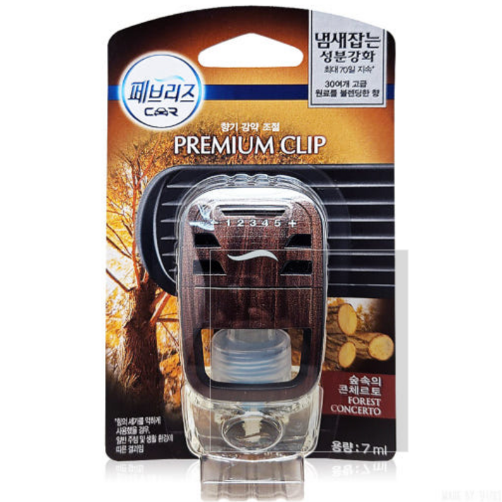 페브리즈 프리미엄 차량용 방향제 숲속의 콘체르토 7ml, 1개