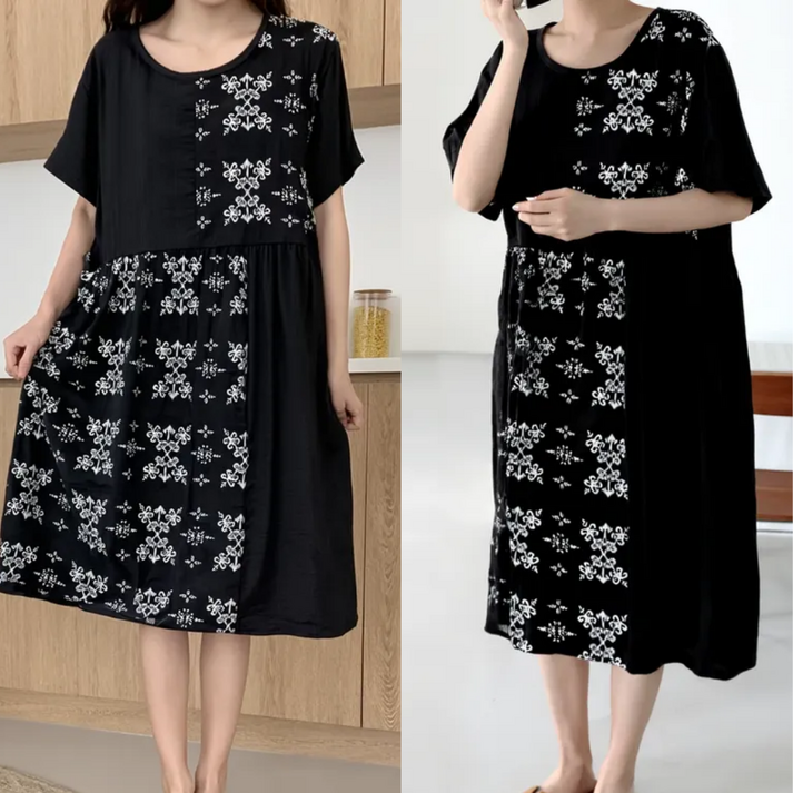 루에센스85% 인견원피스 빅사이즈 여름용