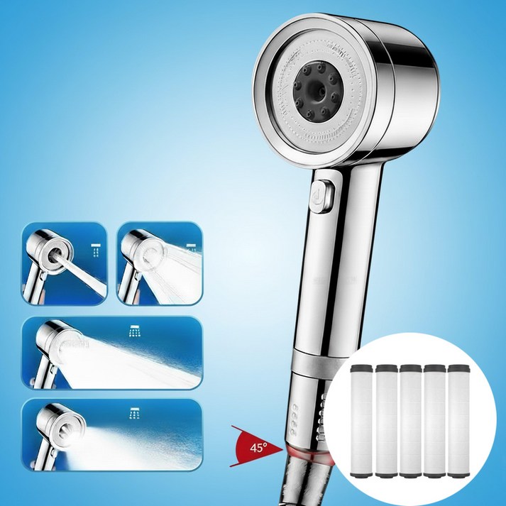 소소상점 절수 고압 온오프 필터형 샤워기헤드