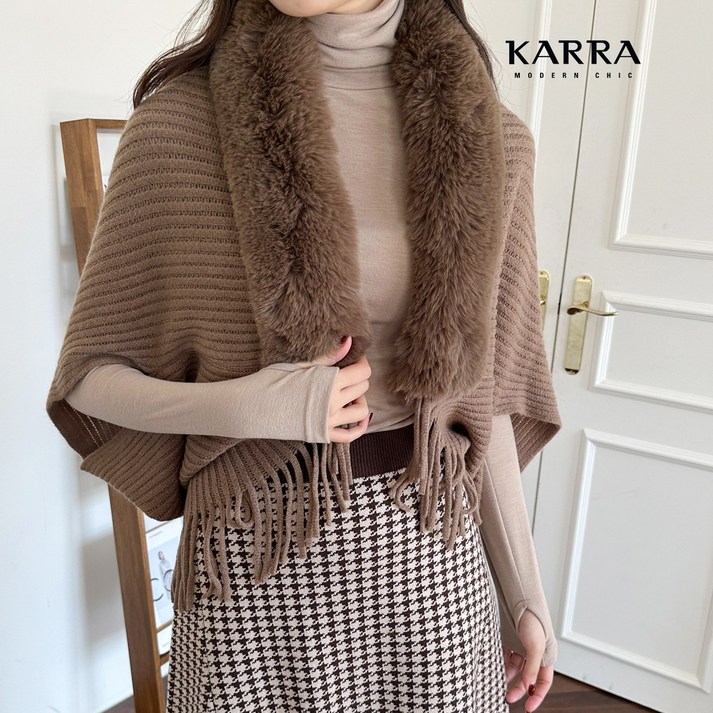 KARRA (77까지)퍼라펠숄가디건_A3F0437