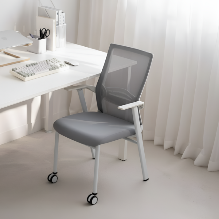 딥워크 서울대의자 PRO 컴퓨터의자 사무용 사무실 게이밍 공부 학생 책상 의자, 화이트차콜
