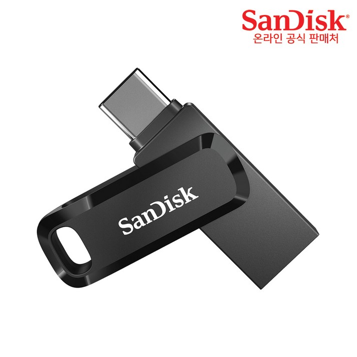 샌디스크usb512 샌디스크 C타입 OTG USB SDDDC3 블랙