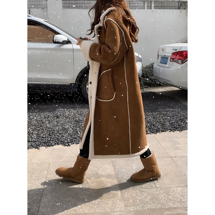 양면 롱롱 무스탕 양면 롱롱 무스탕