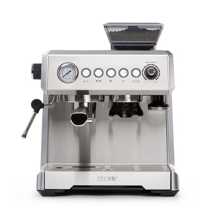 리큅 올인원 에스프레소 머신, LCM20BF04SS, 단일 색상