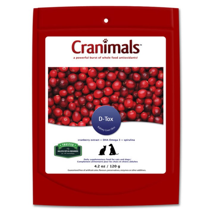 크래니멀 디톡스(알러지,염증성장질환,요로관련) 120g