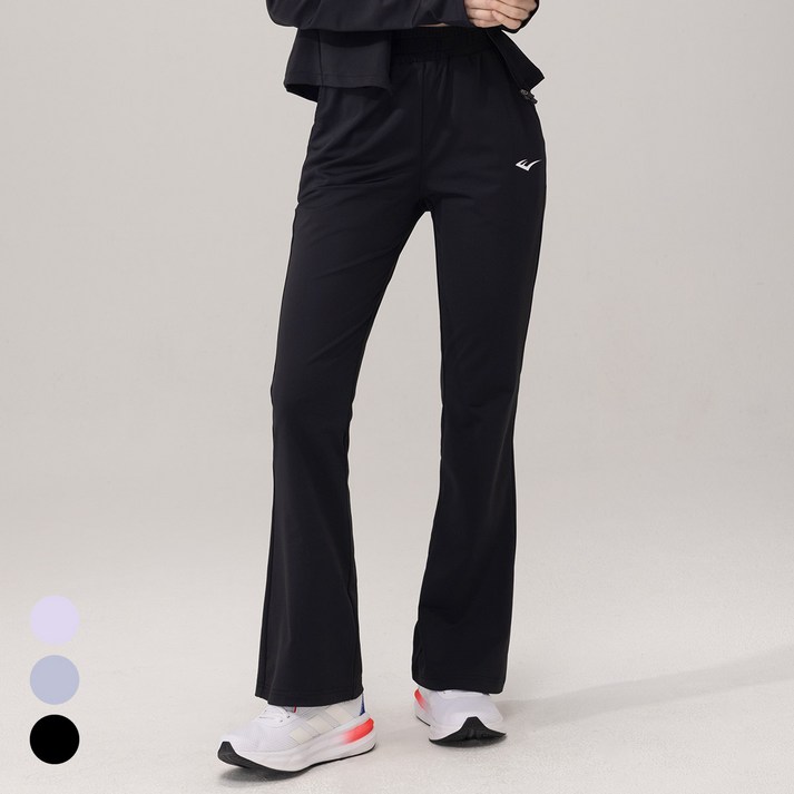 에버라스트 여성 트레이닝 바지 부츠컷 트랙 팬츠