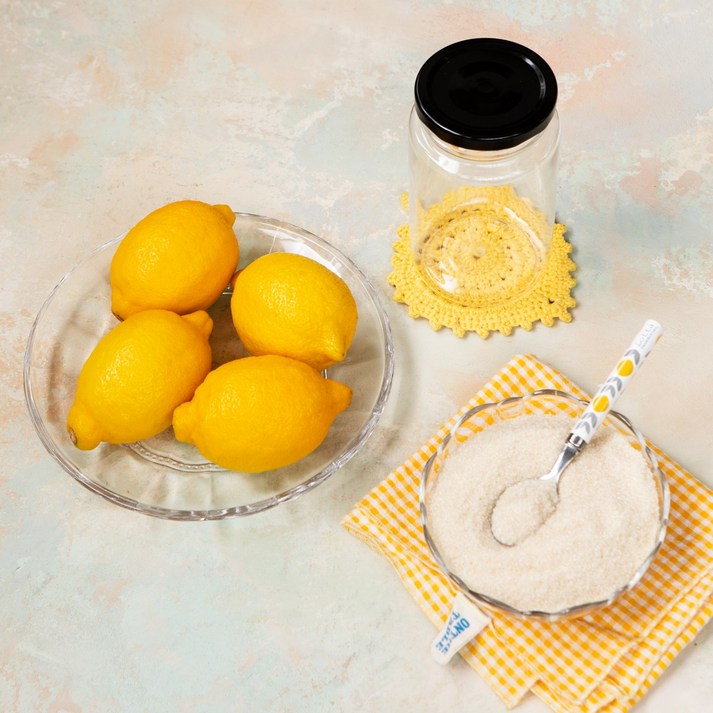 직접 만드는 수제과일청 DIY 키트 집콕놀이 수제청 만들기 세트, 1세트, 레몬청DIY키트