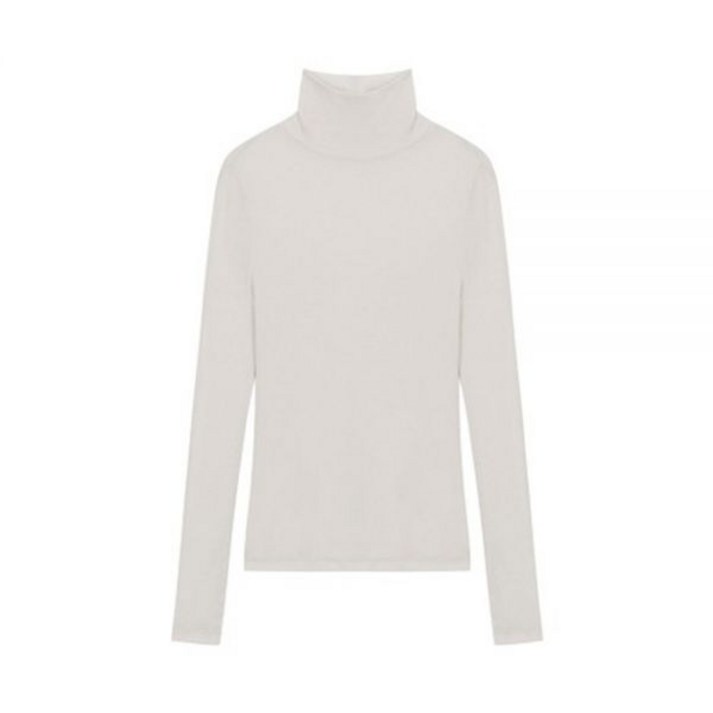 더엣지 25FW 메리노울혼방 시어 니트 아이보리