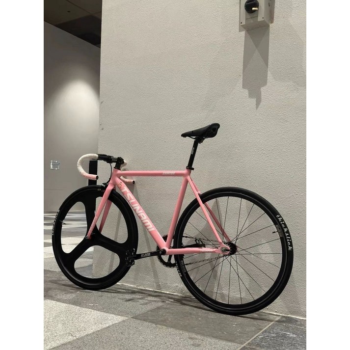 자전거 경량 snm100 경륜 경주용 브레이크 카멜레온 키 레드 레드와인, 1개, 1cm, 연한 핑크 3날