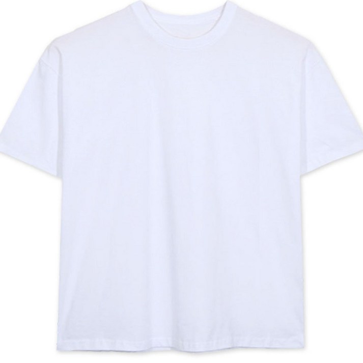 면티 빅사이즈면티 1+1 4XL ~ 9XL 오버핏 국산 20수 무지라운드티 뚱뚱한남자티셔츠 남녀공용