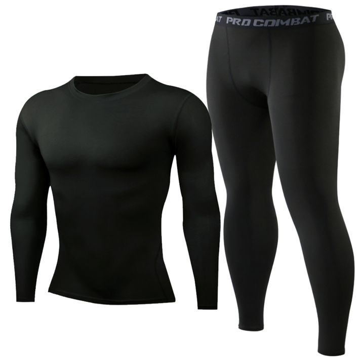 11 프로컴뱃 남성 겨울 기모 레깅스 남자 타이즈 셋트