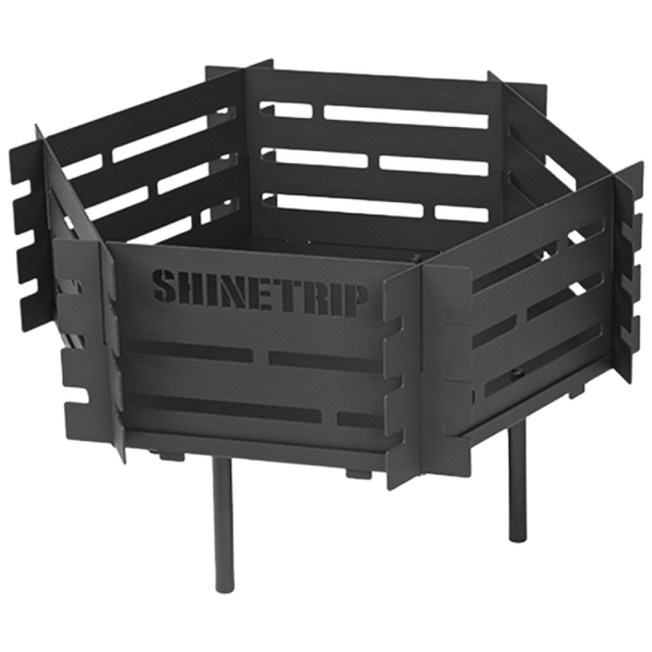 샤인트립 카본 스틸 육각 화로대 A-483, 1개