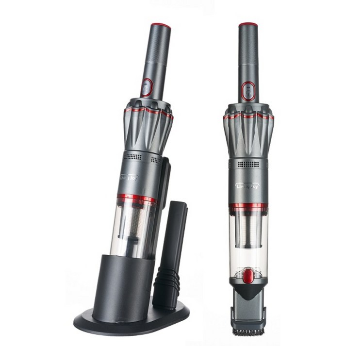 리빙조이 무선청소기 H1 PLUS 원룸 핸디형 차량용 청소기, 그레이, 리빙조이 무선청소기 H1 PLUS