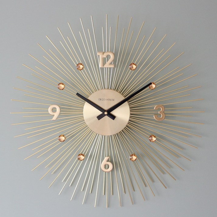 케세라 골드 벽시계 49cm 인테리어소품