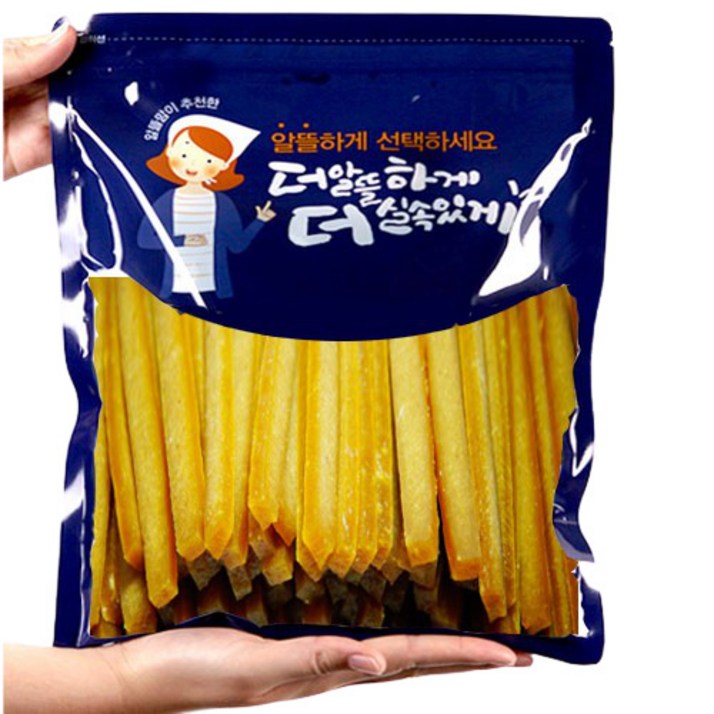 수제명가 대용량수제져키8종 수제간식, 황태스틱500g, 1개