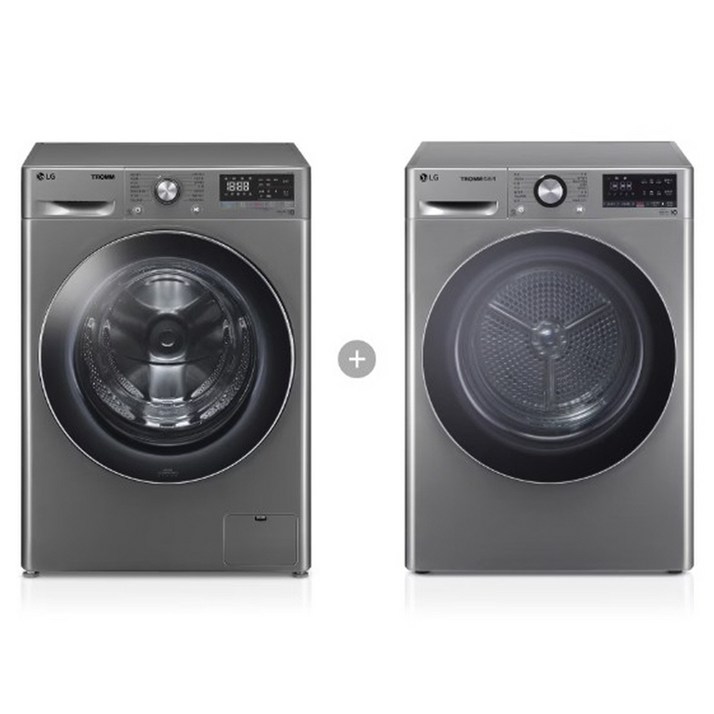 LG전자 트롬 ThinQ 세탁기 F12VVA  건조기 RH10VTA 12kg  10kg 방문설치