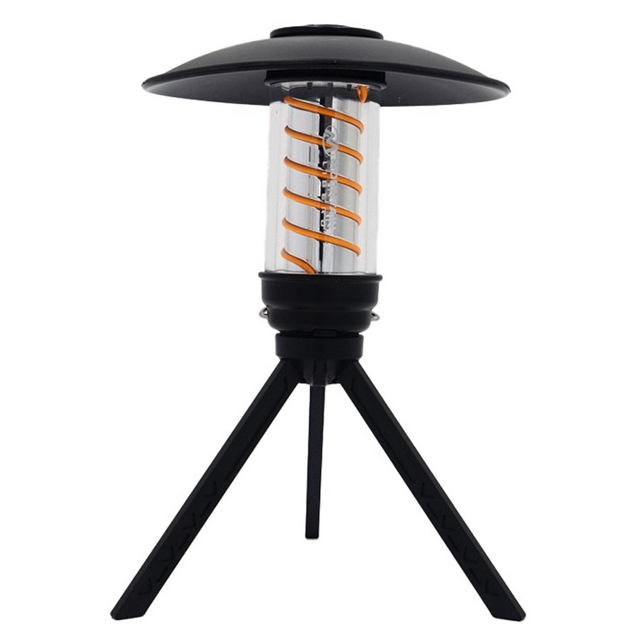 Libero 스파이럴 미니 LED 램프, 블랙, 1개