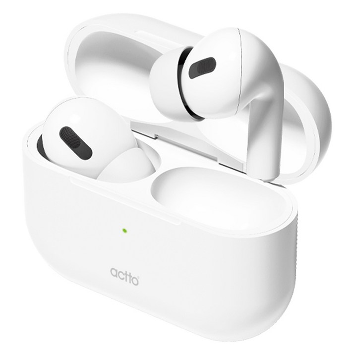 엑토 이노센트 무선 블루투스 이어폰, TWS-21, 화이트, 3시간, TWS-21, 화이트