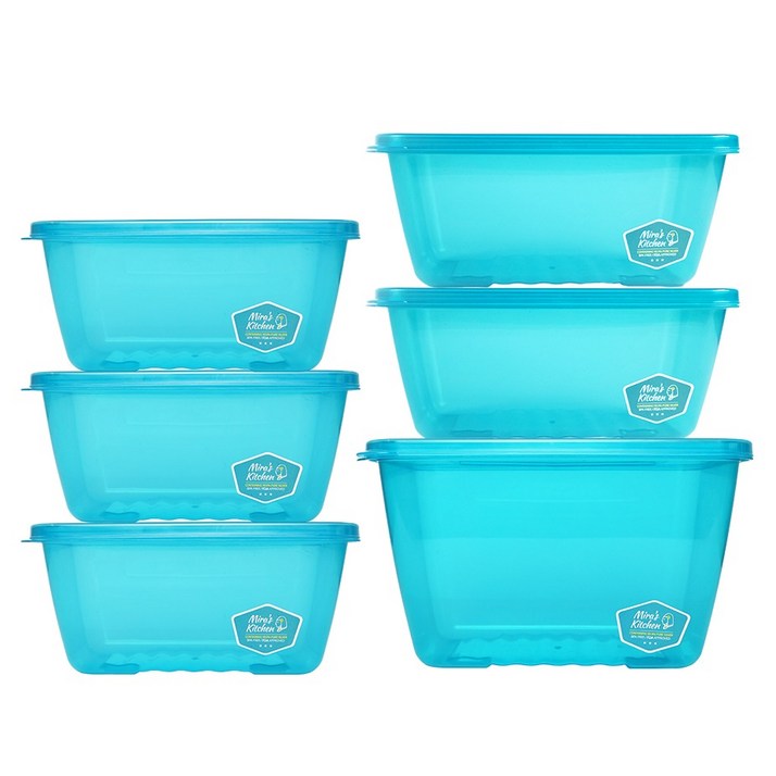 미라네주방 미라클통 밀폐용기 세트, 1세트, 미라네 7호 세트