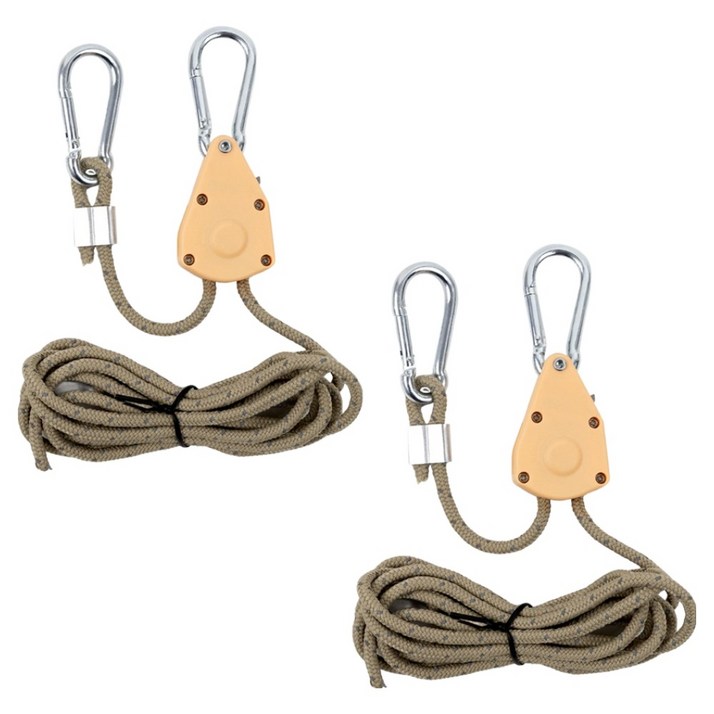 루아즈 캠핑 타프 텐트 스트링 로프라쳇 2p