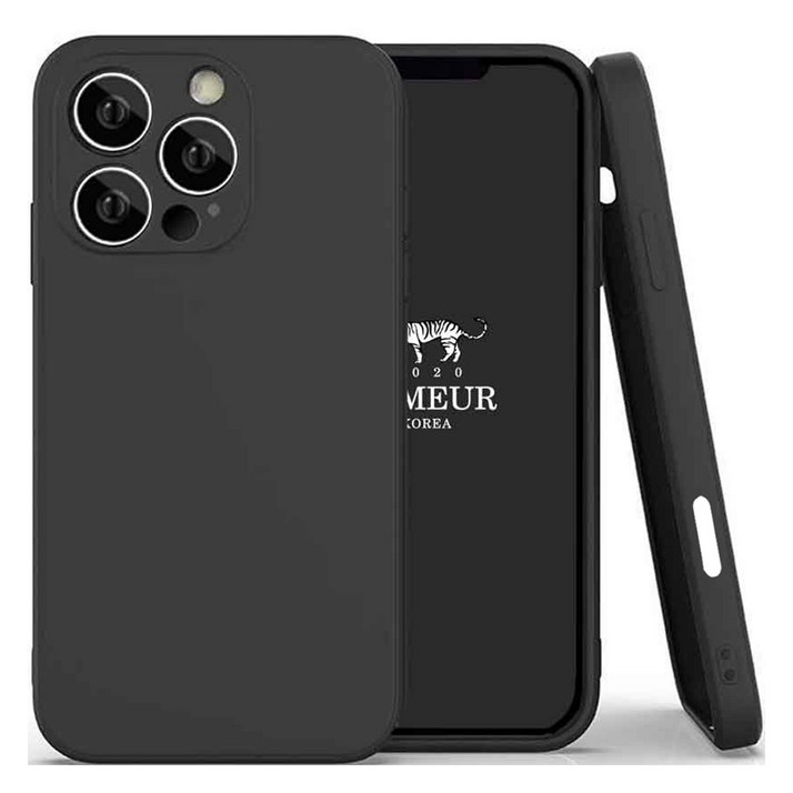 스메르 스퀘어 사각 소프트 실리콘 젤리 휴대폰 케이스