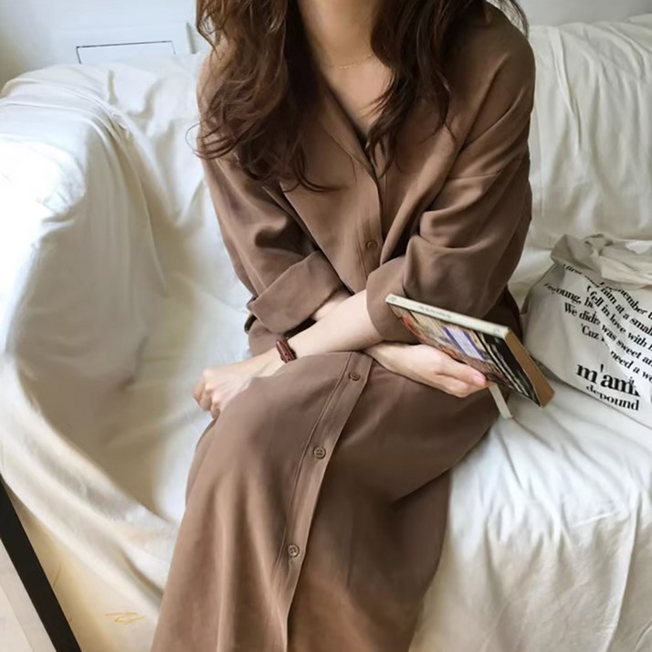 마켓에이 여성용 베베 투웨이 셔츠 원피스 마켓에이 여성용 베베 투웨이 셔츠 원피스