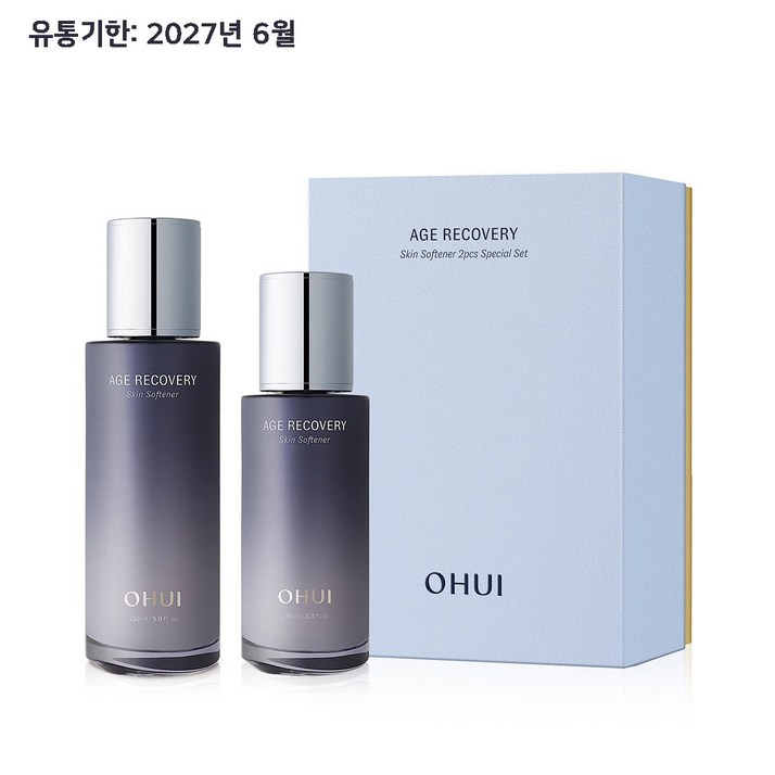 오휘 에이지 리커버리 스킨 소프너 100ml+150ml 2종