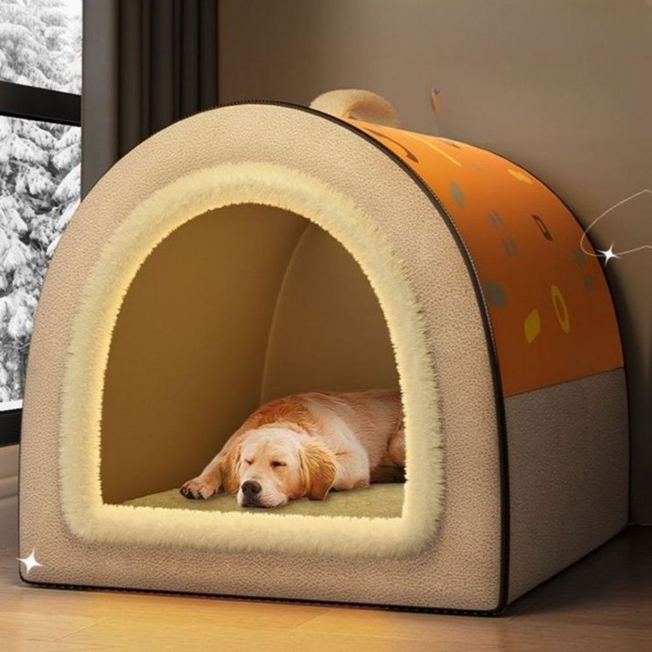 대형견겨울집 강아지 고양이 중형견 텐트 야외 실내 견사