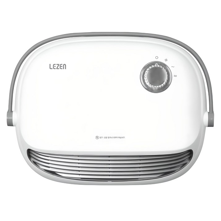 르젠 벽걸이 PTC 욕실 전기 온풍기, LZHB12SW, 화이트