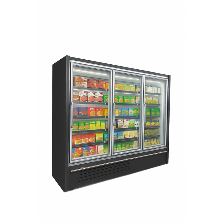 일양오피오 냉동리치인 오버랩 3도어 2440, GRAY