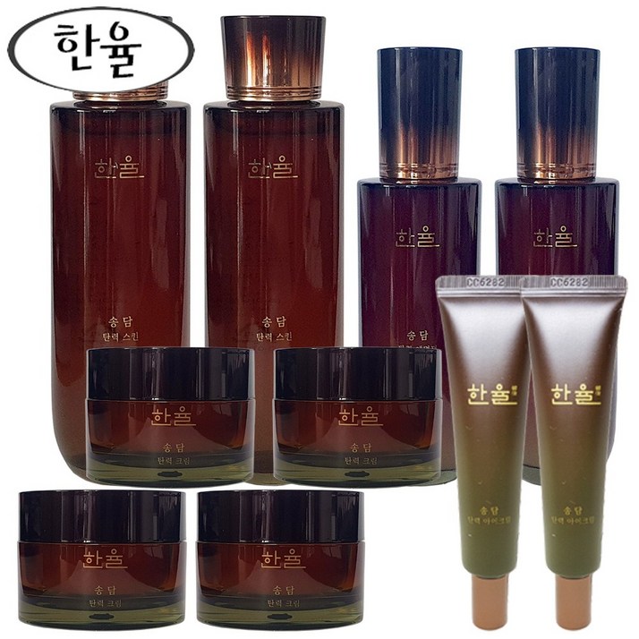 한율 본사직영★빠른배송 송담 탄력 기초풀세트 더블구성스킨2개에멀젼2개크림4개아이크림2개쇼핑백2개 한율 본사직영★빠른배송 송담 탄력 기초풀세트 더블구성스킨2개에멀젼2개크림4개아이크림2개쇼핑백2개
