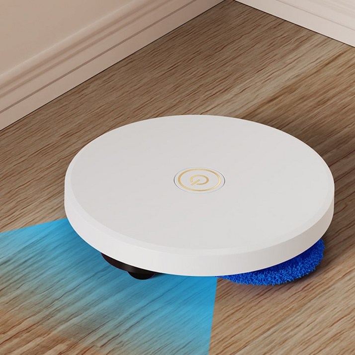Smart Go 무선 스마트 물걸레청소기 듀얼 스윙 자동회전 로봇청소기, 화이트 Smart Go 무선 스마트 물걸레청소기 듀얼 스윙 자동회전 로봇청소기, 화이트