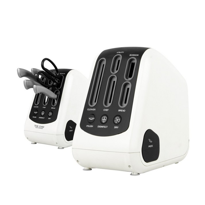 칼소독기 UV살균 온풍건조 칼갈이  칼세트, 살균 칼소독기칼갈이겸용칼세트