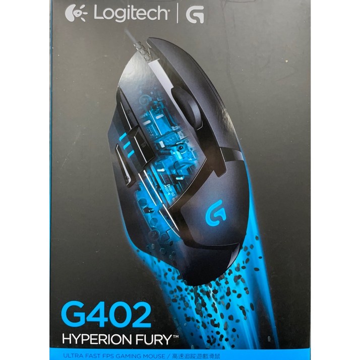 로지텍 Hyperion Fury 게이밍마우스 G402, 혼합색상, G402 로지텍 Hyperion Fury 게이밍마우스 G402, 혼합색상, G402