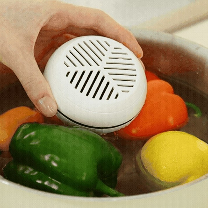 [신제품] 무선 야채세척기 충전 휴대용 과일야채세척기 농약 세균 정화기 세척, 단일상품