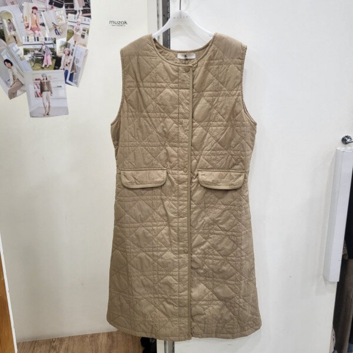 무자크 민소매 패딩원피스(MO8WOP02)_YS