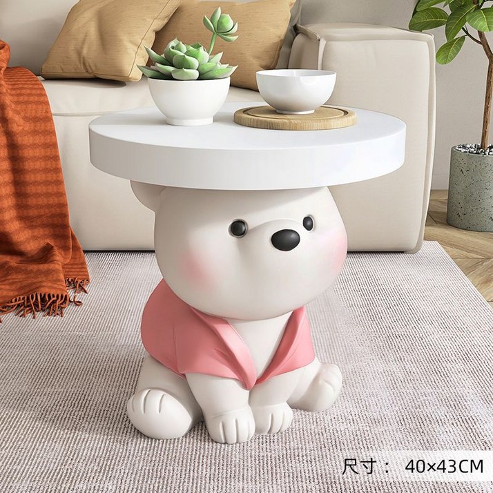 사이드테이블 곰돌이 캐릭터 테이블 침대 소파 미니 협탁 지시앙 사이드테이블 곰돌이 캐릭터 테이블 침대 소파 미니 협탁 지시앙